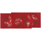 Now Designs - Felt Wool Trivet Merry Berry Christmas