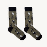 Pokoloko - Mountain Animals Pima Socks L/XL