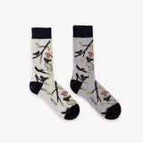 Pokoloko - 2 Pack Pima Socks Bird Song S/M