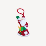 Pokoloko - Hand Embroidered Ornament Waving Santa