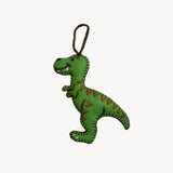 Pokoloko - Hand Embroidered Ornament T-Rex