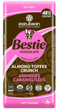 Zazubean - Bestie 48% Cacao Oat Milk Chocolate Almond Toffee Crunch