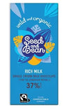 Seed & Bean - Rich Milk Chocolate Bar 37% Bar