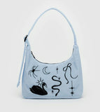 Baggu - Mini Nylon Shoulder Bag Embroidered Ballet Icons