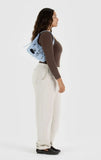 Baggu - Mini Nylon Shoulder Bag Embroidered Ballet Icons