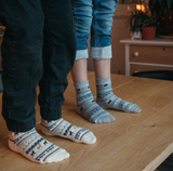 Pokoloko - Alpaca Kids Socks Print Grey 2-4Y