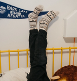 Pokoloko - Alpaca Kids Socks Print White 2-4Y