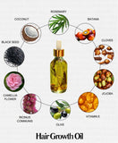 Cross Beauty Organics - Hair Growth Oil