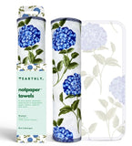 Earthly Co - Reusable Paper Towel 10pk Blue Hydrangea
