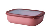 Mepal - Cirqula Multi-Bowl Rectangular 2L Vivid Mauve