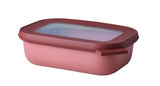 Mepal - Cirqula Multi-Bowl Rectangular 500ml Vivid Mauve