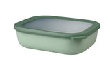 Mepal - Cirqula Multi-Bowl Rectangular 2L Nordic Sage