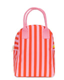 Fluf - Zipper Lunch Awning Stripe Chili Pink