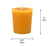 Honey Candles - Kootenay Forest Beeswax Votive Candle