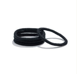 KOOSHOO- Plastic-free Round Hair Ties BLACK
