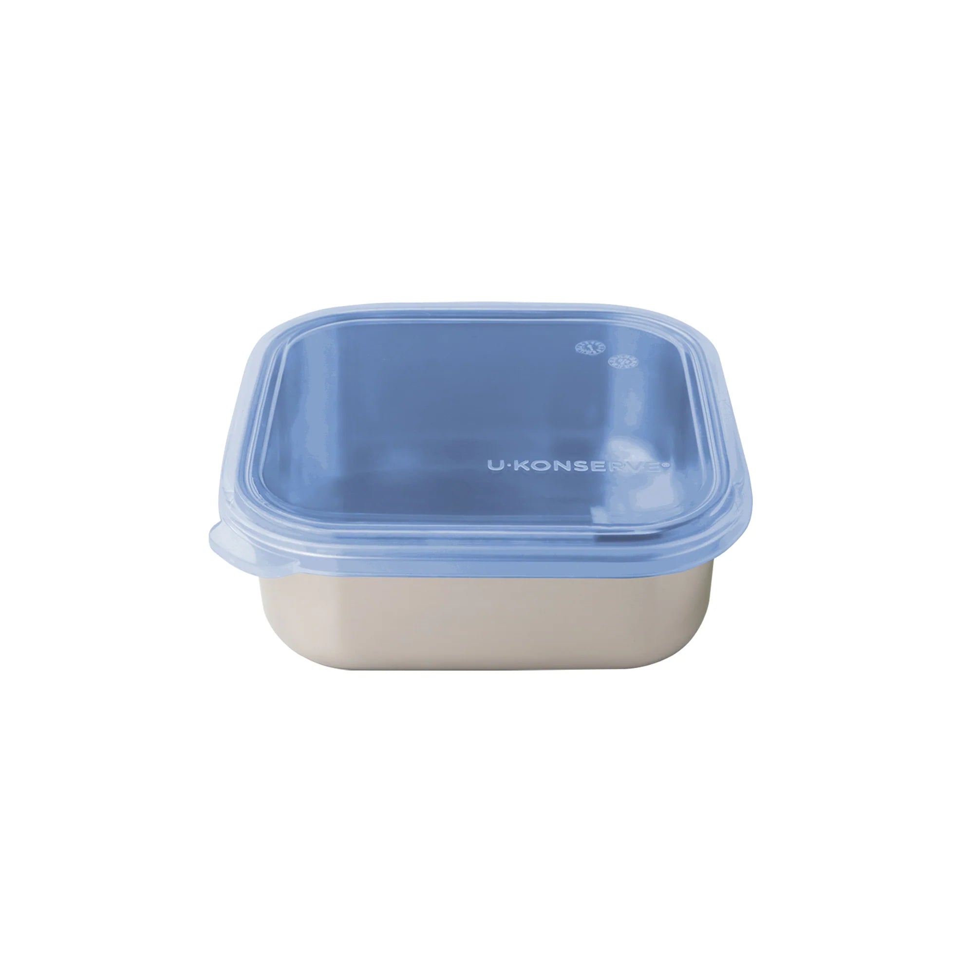 UKonserve - Square Container with Silicone Lid Cosmic Blue 15oz
