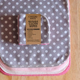 Cheeks Ahoy - Reusable Cloth Wipes 10pk Spring Collection