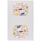 Now Designs - Printed Cotton Dishtowel Field Mushrooms