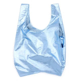 Baggu - Standard Shopping Bag Metallic Light Blue