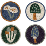 Danica Studio - Beaded Coaster Set/4 Wildgrove