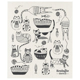 Ecologie - Swedish Sponge Cloth Purr Party