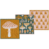Danica Jubilee - Knit Dishcloth Set of 3 Mushroom Gems