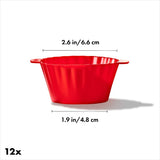 OXO - Silicone Baking Cups 12pk Vibrant