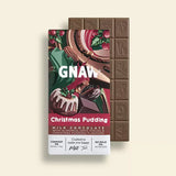GNAW - Christmas Pudding Milk Chocolate Bar