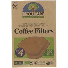 If You Care - Coffee Filters Unbleached No.4