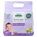 Aleva Naturals - Bamboo Baby Wipes VALUE PACK 3x80ct