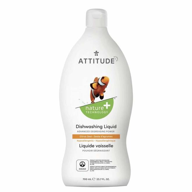 Attitude - Dishwashing Liquid Citrus Zest