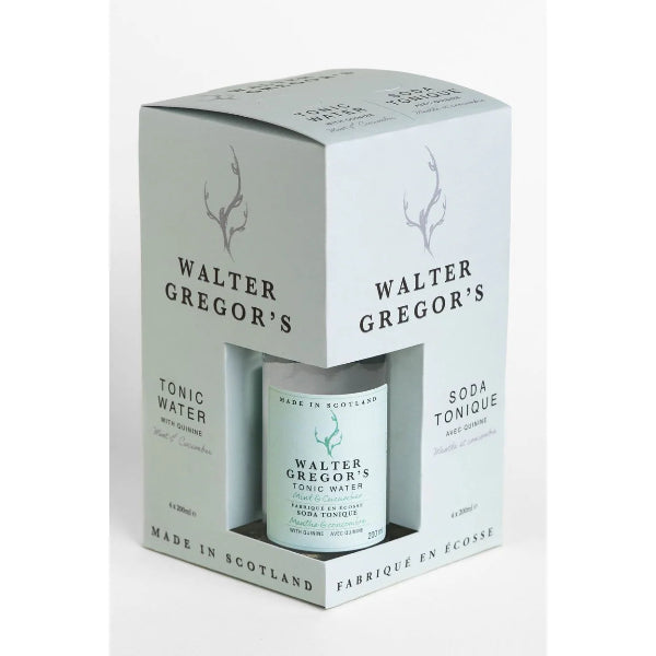 Walter Gregor's - Mint & Cucumber Tonic Water 4pk