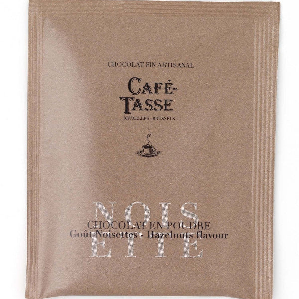 Café-Tasse - Single Hot Chocolate Sachets Hazelnut