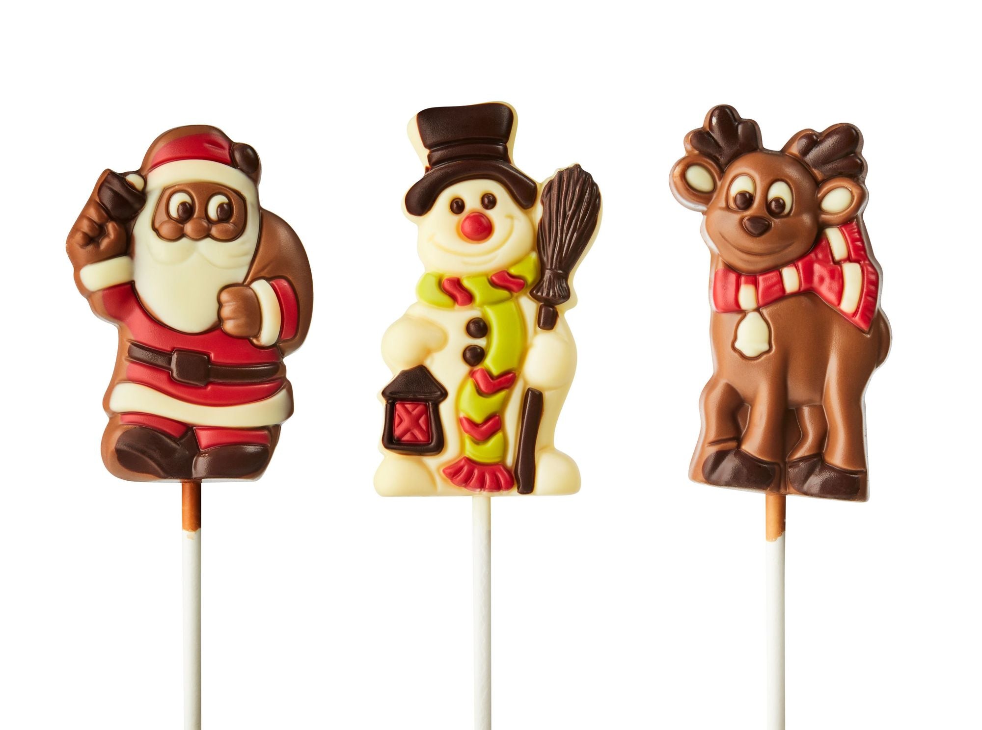 Ickx - Single Christmas Chocolate Lollipops