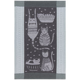 Now Designs - Purr Party Jacquard Dishtowel