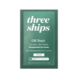 Three Ships - OFF DUTY Biodegradable Eye Masks Single Set
