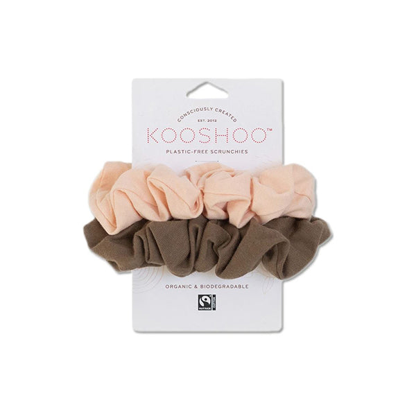 KOOSHOO - Scrunchies Blush and Walnut