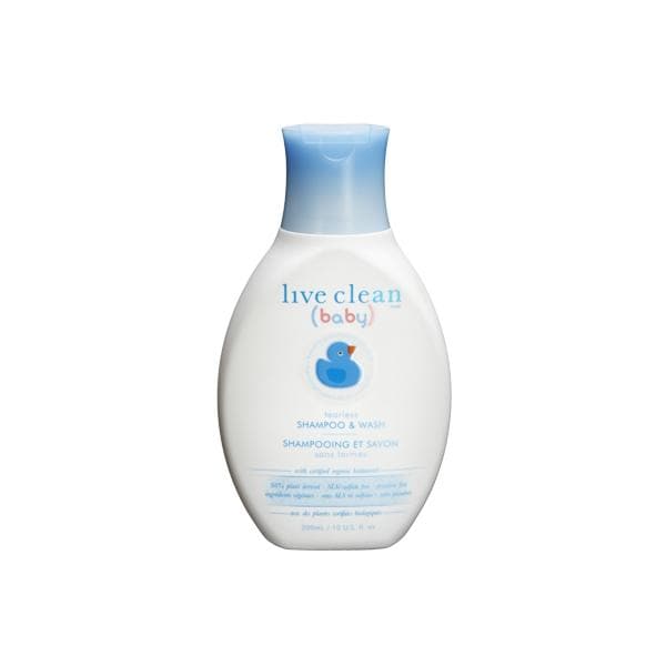 Live Clean Baby Tearless Shampoo & Wash Gentle 300 ml terra20