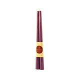 Honey Candles - Violet Taper Candle Pairs