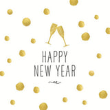 Paperproducts Design - Beverage Napkins Happy New Year