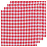 Now Designs - Second Spin Napkins Set/4 Red Gingham