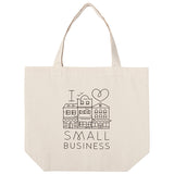 Now Designs - I Love Small Business Tote Bag