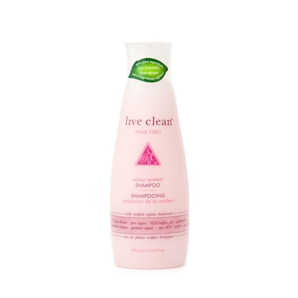 Live Clean - Shampoo Pink Fire Colour Protect