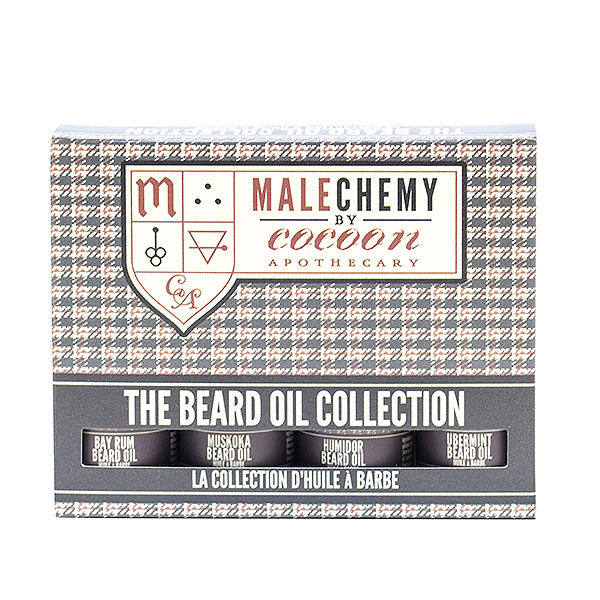Cocoon Apothecary - Malechemy Beard Oil Collection Box
