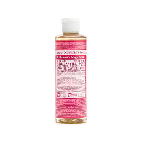 Dr. Bronners - Castile Liquid Soap Rose Oil