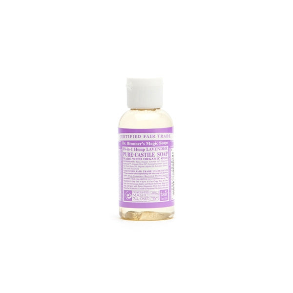 Dr. Bronners - Castile Liquid Soap Lavender Oil Travel Size