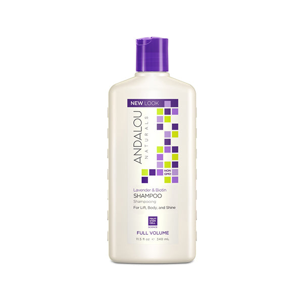 Andalou - Full Volume Lavender & Biotin Shampoo 340ml