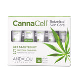 Andalou - CannaCell Get Started Botanical Skin Care Kit