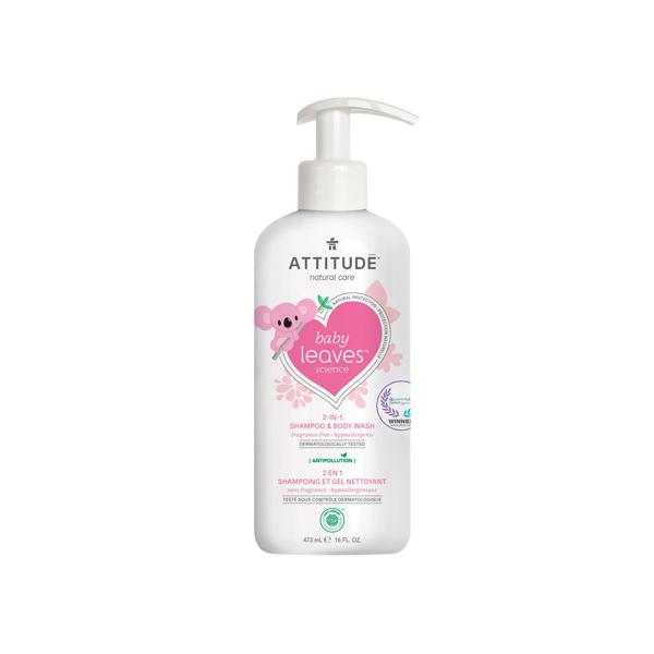 Attitude - Baby Leaves 2-in-1 Shampoo Fragrance Free