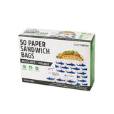 Lunchskins - Paper Sandwich Bags with Peel-Away Shark